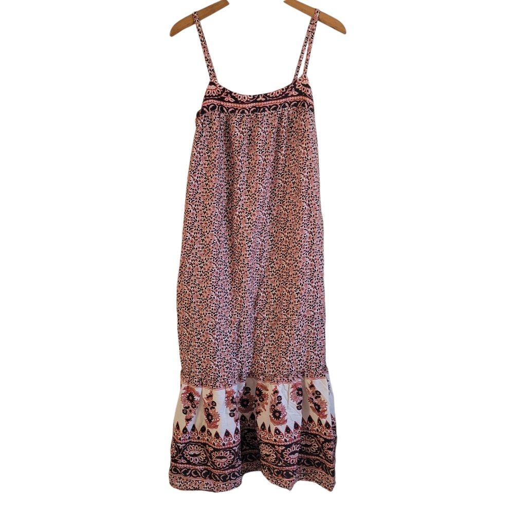 XIRENA Dakota Cotton Silk Sleeveless Dress M
